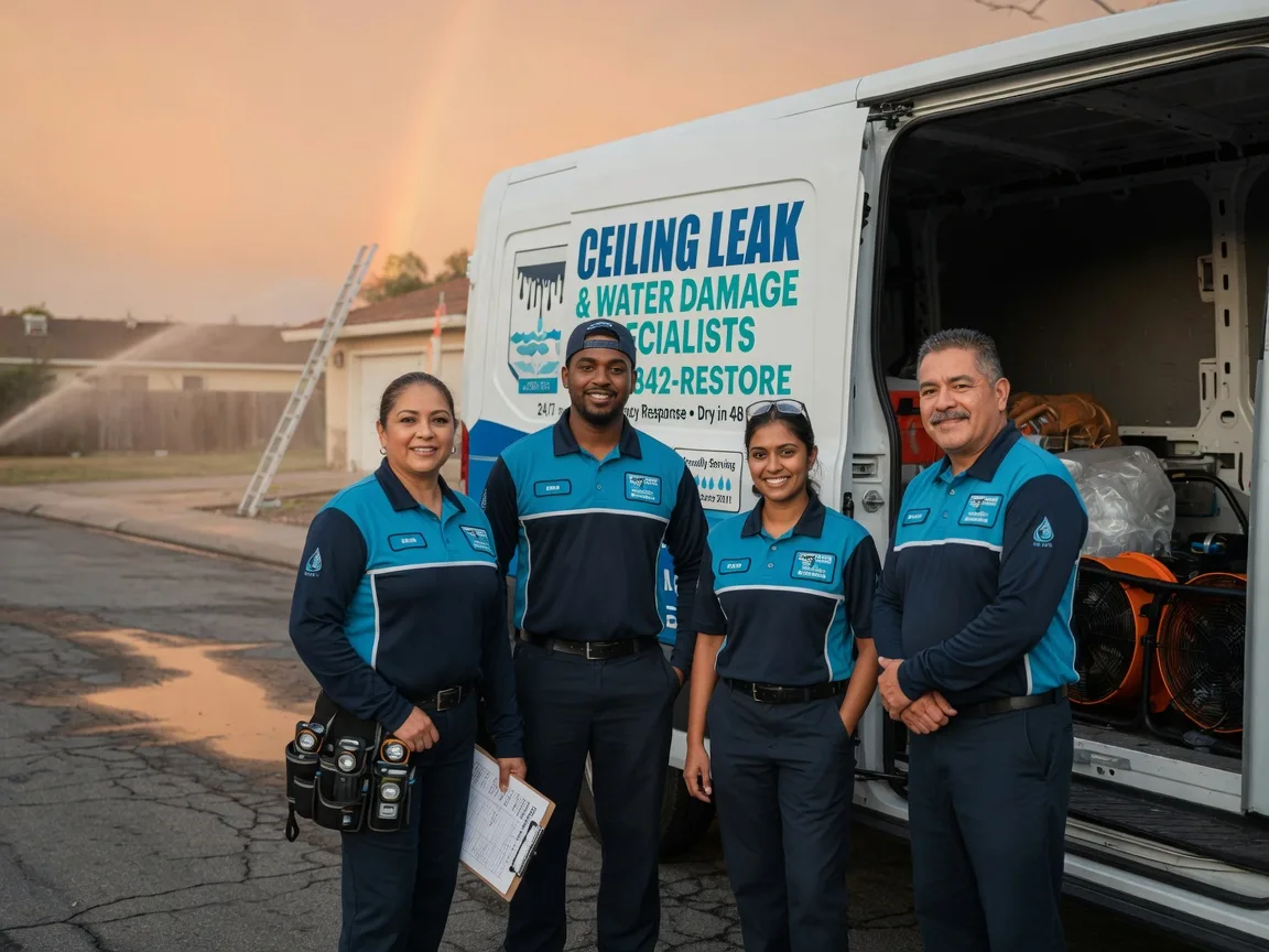Ceiling Leak Cleanup company in Mazama, WA